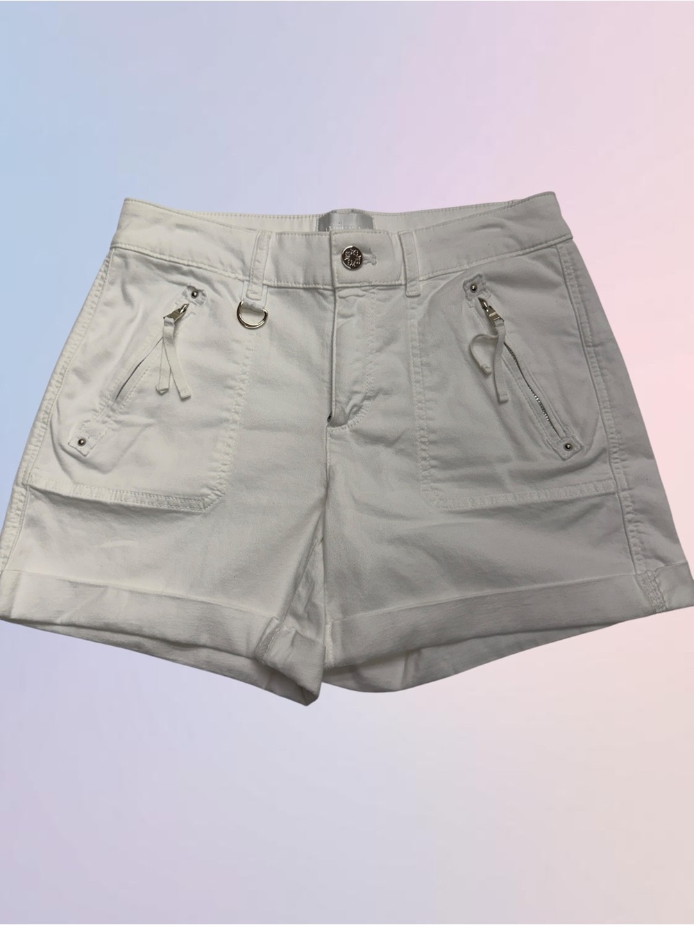 WHBM Women’s 2 White Shorts